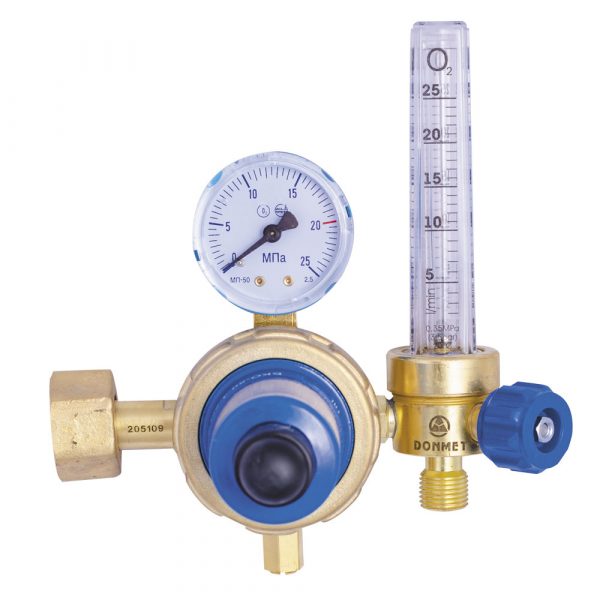 Oxygen pressure regulator BKO-50-4-2M DM (with flowmeter)