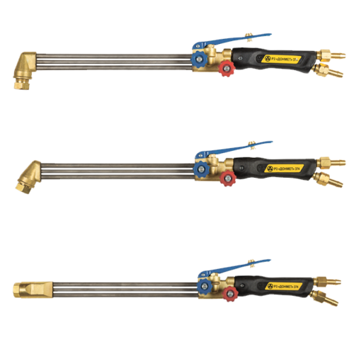 Series of three-pipe cutting torches