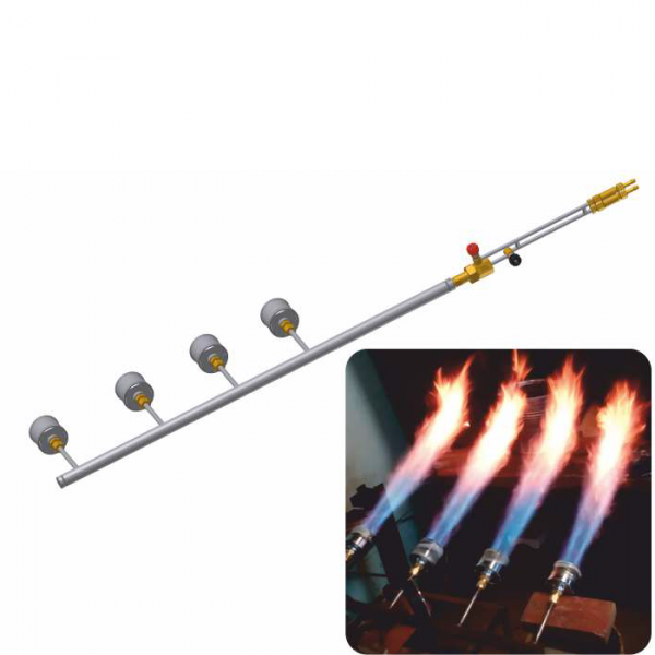 Torches with forced air supply