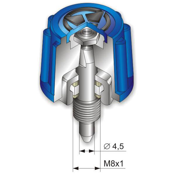 Assembled valve unit (KP)